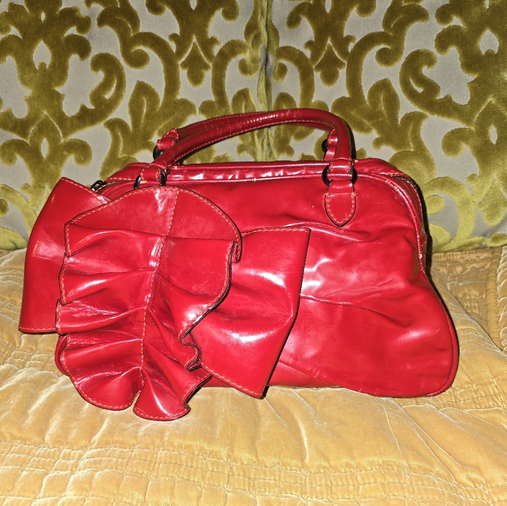 Authentic Valentino Garavani Elegant Red Women's Handbag